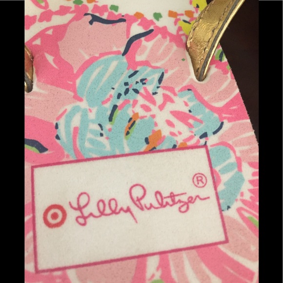 LILLY PULITZER SANDAL FLIP FLOPS SIZE 6/7 estimate - Picture 3 of 8